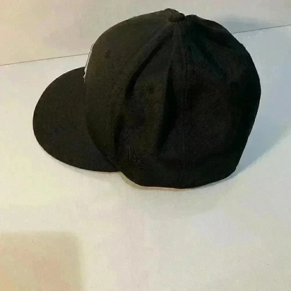 new era 59fifty WESC 2011 black 100% wool size 7 - Picture 2 of 8